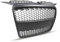 V-MAXZONE PARTS Parrilla delantera compatible con Audi A3 RS-Type Sportback 3 puertas 5 puertas 2005 2006 2007 2008 RS-29 parrilla central central deportiva rejilla de malla negra