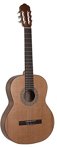 VOLT by Voggenreiter Sevilla Konzertgitarre KG-6000 Open Pore, Größe 7/8 Hochwertige Akustikgitarre mit massiver Zederndecke. Professioneller Klang, elegantes Open Pore Finish, Made in Europe 1267