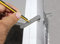 Centre Finder Line Scriber Marking Gauge Scribing Woodworking Tool 2 Pack plus Pencil and Sharpener, Grey, 50mm