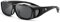 Rundum-Sonnenbrille, polarisierte Gläser, über Korrektionsbrillen zu tragen, passt über normale Brillen, UV400-Schutz übergroßer Schild, Sicherheitsfahrbrille, blendfreie Brillen für Männer und Frauen