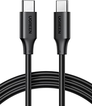 UGREEN USB C Fast Charger Cable 100W USB C to USB C Cable fast charging with E-Marker Chip Compatible with Macbook Pro/Air, iPad Pro 2022/Air 5, iPhone 15, Galaxy S24/S23 Ultra, Pixel 7 (2M)