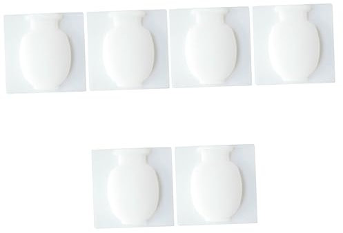 Warmhm 3er-Sets Silikon-bechervase Kühlschrankvase Kreativer Aufkleber Heimdekor für Kühlschrank Glas Fliesen Metall Weiß und Leicht Zu Reinigen 2 Stück X 3