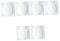 Warmhm 3er-Sets Silikon-bechervase Kühlschrankvase Kreativer Aufkleber Heimdekor für Kühlschrank Glas Fliesen Metall Weiß und Leicht Zu Reinigen 2 Stück X 3