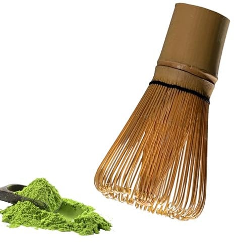 Bamboo Whisk Matcha Whisk, Traditional Set for Matcha Tea Preparation, Handcrafted Bamboo Chasen, Authentic Japanese Tea Ceremony Tool