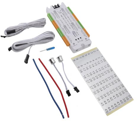 Bewegungssensor LED Treppenlicht Controller, Kaskaden LED Treppenbeleuchtungsset, LED Stufen Lauflicht Controller, Treppenhaus Menschensensor Stufenlicht intelligenter Controller