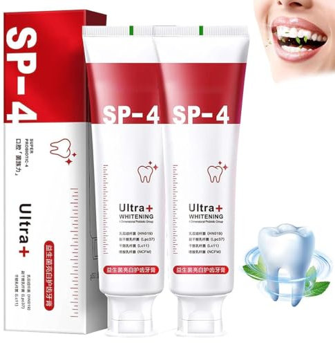 Sp4 Fresh Breath Zahnpasta - Zahnpasta Whitening, Sp 4 Pasta Dental, Super Probiotic Sp-4 Zahnpasta, Sp 4 Probiotische Zahnpasta, Flecken Entfernende Probiotische Zahnpasta,Frisch Atem Zahnpasta
