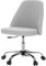 Refined Living Bürostuhl ohne Armlehnen,Computerstuhl mit Rollen,Ergonomischer Stuhl，belastbar bis 113 kg，Computerstuhl mit Rollen (Hellgrau)