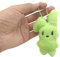 ohodhmnu Porte-clés en peluche avec pendentif lapin pour couple - Ornement pour sacs à dos et téléphone, Vert