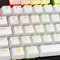 HyperX PBT Keycaps - Kompletter Tastensatz, Double Shot PBT-Material, DE Layout, 105, Weiß