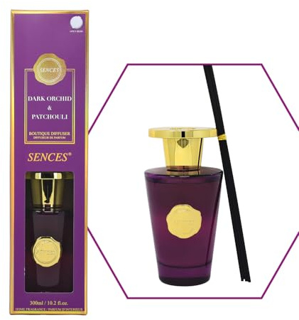 Reed Diffuser 300ml Baltus Dark Orchid & Patchouli Air Freshener Aroma Fragrance