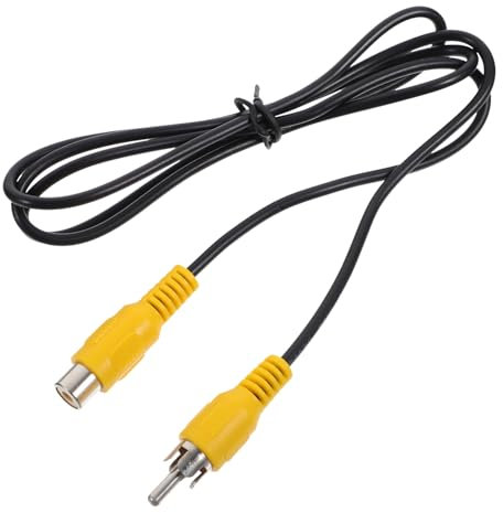 Hoement Rca Audio Extension Cable Male to Female for Car Audio Systems Cable Accessory