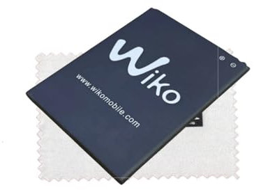 Batterie d'origine pour V12BNL pour Wiko View, Harry 2 Harry2 Smart Phone avec Chiffon de Nettoyage d'écran Shlok