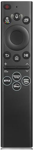 Telecomando per Samsung TV Remote Control,Compatibile con Tutti Samsung Smart UHD, OLED, QNED, Frame Series TVs con funzione vocale
