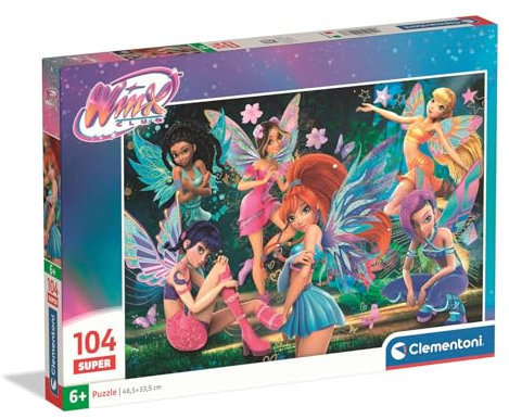Clementoni 104 SUPER Winx 2025 – Puzzle