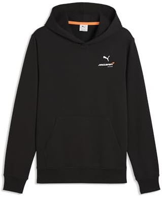 PUMA McLaren F1 Men's Essentials Hoodie | Ribbed cuffs and adjustable drawcord hood, Designed for enthusiasts, Officially licensed
