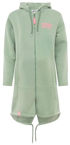 Zwillingsherz Hoodiemantel Hoodie Sweatmantel Sweatjacke Damen mit Kapuze & Reißverschluss – Übergang Frühling Herbst