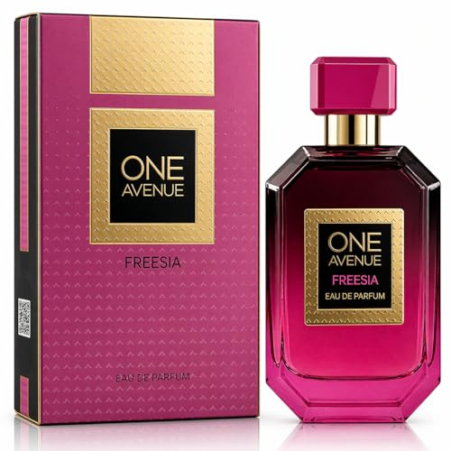 ONE AVENUE Freesia Eau de Parfum 60ml für Damen | Fruchtig-Süßer Duft mit Schwarzer Johannisbeere, Jasmin & Vanille