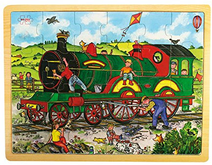 Bigjigs Toys Tray Puzzle Train