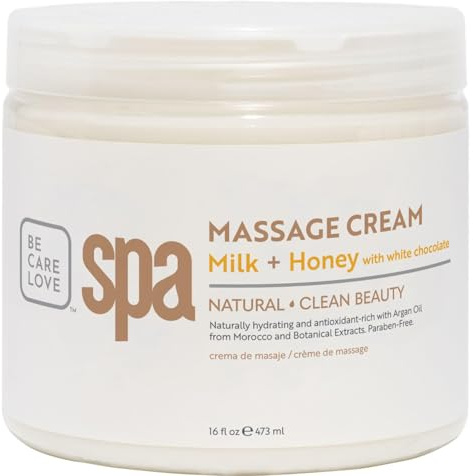 Bio Creative Lab Spa Massage Cream, Milk Honey and White Chocolate, 16 Ounce by Bio Creative Lab