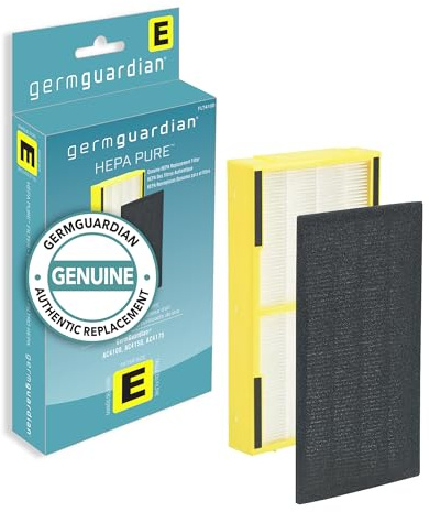 Germ Guardian FLT4100 True HEPA Genuine Air Purifier Replacement Filter E for GermGuardian AC4100, AC4150P, AC4150BL, and More