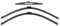HouYeen Front and Rear Windscreen Wiper Blades Kit for F-ord Focus MK3 2012 Up
