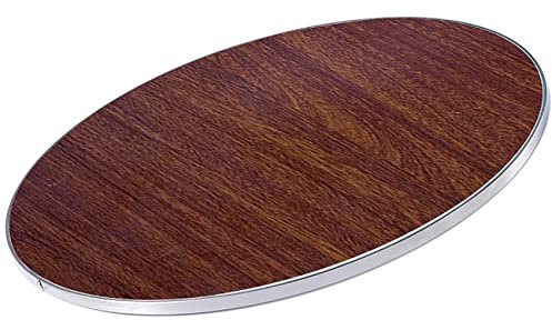 YZJYB Spanplatte Lazy Susan Esstisch 60cm, Runder Drehtisch Duty Rotierendes Tablett Große Tischplatte Servierplatte Hohe Tragfähigkeit