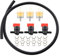 MCHNIC Lot de 3 robinets à essence universels 6 mm - Pour la plupart des moteurs Briggs & Stratton 698183, 494768, 493960, 491860, Wolf 2058063, 2059063