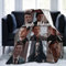 Kuschelige Plüsch-Elijah-Thow-Decke Mikaelson-Flanelldecke, Bettwäsche, warmes Fleece, weiche Decke für Sofa, Couch, Wohnzimmer, Büro, Auto, Camp, Stranddecken, 60x50