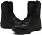 5.AA JX881 Tactical Boot mit YKK-Zipper Schlüsselanhänger Wanderstiefel Wanderhalbschuhe Schwarz 43EU
