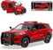 Motormax Ford Explorer XLT Police Interceptor Utility Rot Polizei mit Sirene Feuerwehr 6. Generation Ab 2019 1/24 Modell Auto