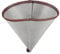 Focket Pour Over Coffee Dripper, Stainless Steel Reusable Cone Coffee Filter for Chemex, 1 Count