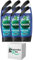 Radox Shower Gel With Hanging Hooks - Revived (dark blue) 250ml - Pack of 6