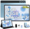 ZIOVO Tablette 10 Pouces Android 13 Tablette Tactile,14Go RAM+128Go ROM(TF 1To), Octa-Core 2.0GHz, GMS/5G WiFi Tablette/8000mAh/5MP+8MP/BT 5.0/GPS/Coque métallique Tablette avec Cas - Bleu