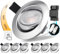 LED Einbaustrahler 3 Stufe Dimmbar Flach IP44, 5W LED Spots 230V Warmweiß 3000K Deckenspots LED Ersetzt 50W Halogen, 45° Schwenkbar Einbauleuchten 68mm Einbauspot für Bad Küche Wohnzimmer, 6er Set