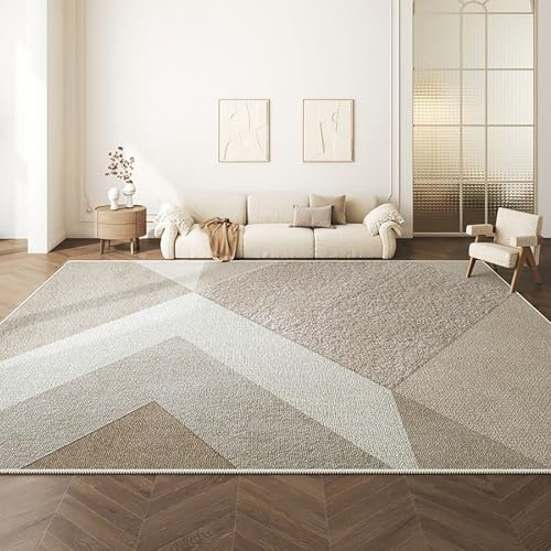 AUYBGGKEE Wabi-sabi warme Farbe Zuhause Wohnzimmer Dekoration Teppich Sofa Couchtisch Matte Schlafzimmer Bereich volle Bodenfläche(D,40x60cm)