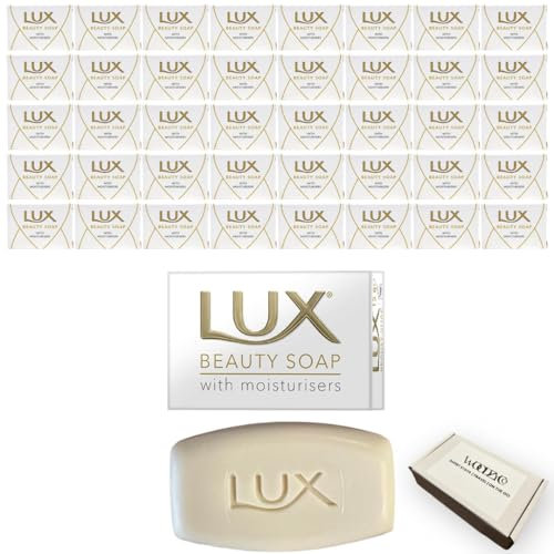 Beauty-Gästeseife mit Feuchtigkeitscremes – Lieferung in einer nachhaltigen, recycelbaren WoodzyCo-Box, 25 Stück