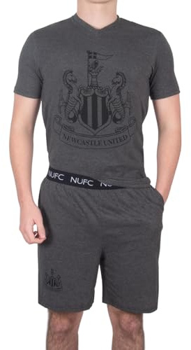 Newcastle United Mens Pyjamas Short Loungewear Official Football Gift