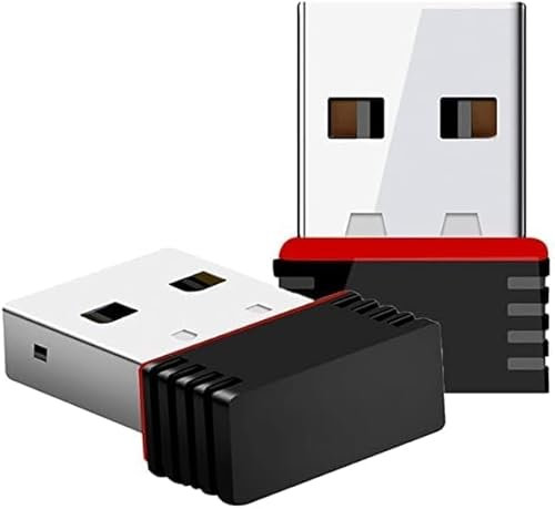 Wi-Fi Dongle, Mini Compact Design 150Mbps High Speed Wireless Network USB 2.0 Wifi Adapter, Faster transmission High Gain 802.11n Internet USB Wifi Dongle Adapter for PC Desktop Laptop Windows