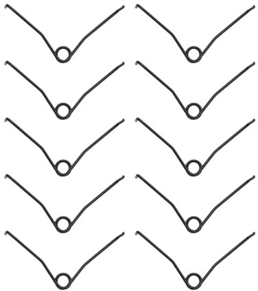 Riiichflowshop 10 Pezzi Molle di Ricambio per cesoie da potatura a Forma di V Molle da Giardino Molle di Ricambio per cesoie da potatura Molle di Compressione