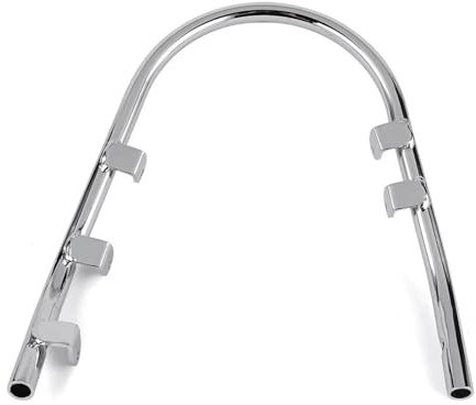 MASHRGX Motorrad Spritzschutz Motorrad-Kotflügel-Schutzbügel Für Vespa Für Sprint 150 2016–2021 Für Primavera 125/150 2014–2021 Schmutzfänger(Chrome)
