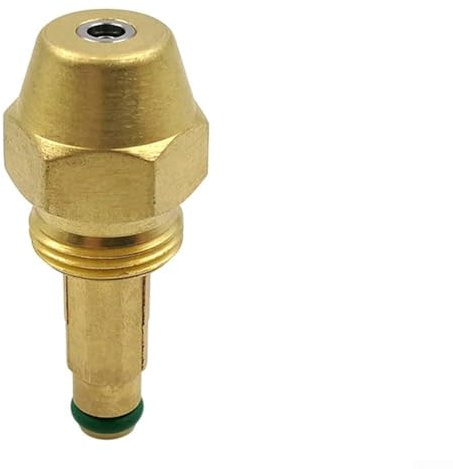 Eawfgtuw Messing-Siphon-Öldüse für Altölbrenner, 0,8/1,0/1,2/1,3/1,5/2,0 mm, kompatibel mit Schwerölsystemen (1,5 mm)