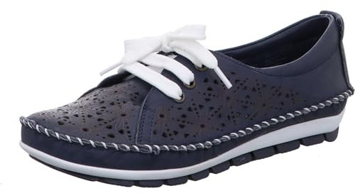 Gemini Damen Schnürschuh weiß