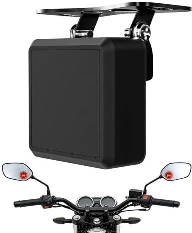 Fabater Sistemas de Detección de Puntos Ciegos BSD para Motocicletas, Sistemas de Asistencia para Cambio de Carril de Onda Milimétrica de 60 GHz con Alerta de Voz E Indicadores