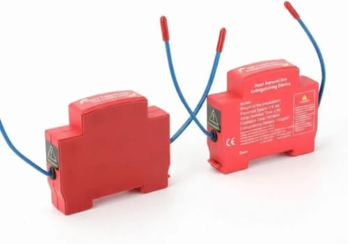 Dispositivo Aerosol Automático 2 Piezas Para Cuadros Eléctricos | Formato Compacto, Activación Automática, Para Paneles Y Armarios Eléctricos, Uso Industrial Y Doméstico