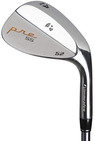 Golf Pinemeadow Hombres cuña de la Mano Derecha Pre, Loft 52 Degrees, Right