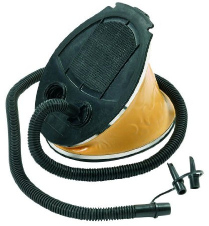 Bo-Camp - Pompe à pied , Noir/Bleu, 5 L