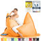 LAZY BAG Riesen-Sitzsack Classic XXL 140x180 cm | Sitzkissen 2-in-1 für relaxtes Sitzen & Liegen | Bequeme Indoor & Outdoor Momente Dank 4 Mio. EPS-Perlen für perfekte Ergonomie | waschbarer Bezug