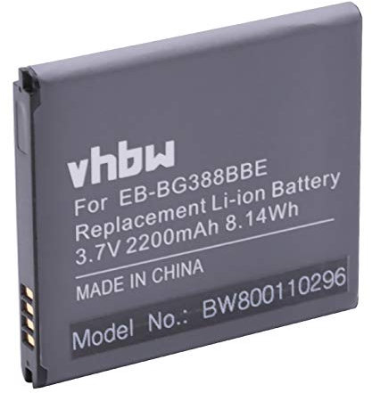 vhbw Akku kompatibel mit Samsung Galaxy Active Neo Handy Smartphone Telefon (2200 mAh, 3,85 V, Li-Ion)