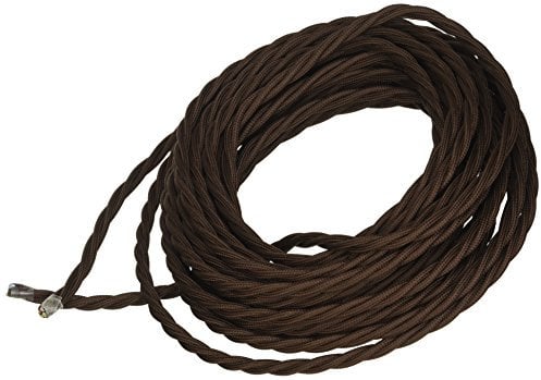 merlotti 40293 Cable eléctrico trenzado frrtx 3 x 1.50, marrón, 10 m