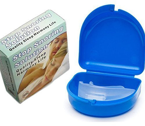 Bright White Anti Snore/SNORING Stopper Mouth Guard Custom Fit * Clinical Proven to Eliminate The Problem of Snoring *